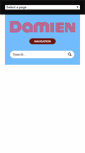 Mobile Screenshot of damien.co